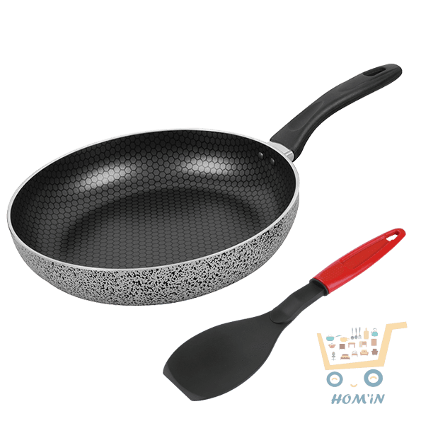 PoĂȘle antiadhĂ©sive 18cm Lamacom - Spatule offerte