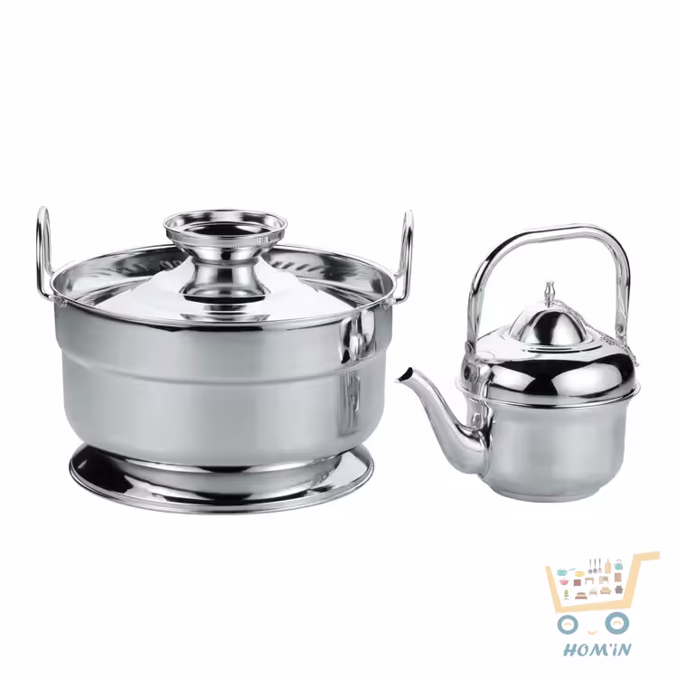 Plateau bouilloire de luxe pour le lavage des mains - 1.5L x 28 CM