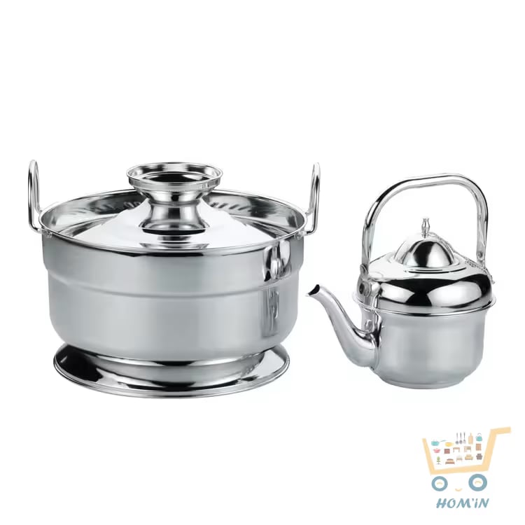 Plateau bouilloire de luxe pour le lavage des mains - 1.5L x 28 CM