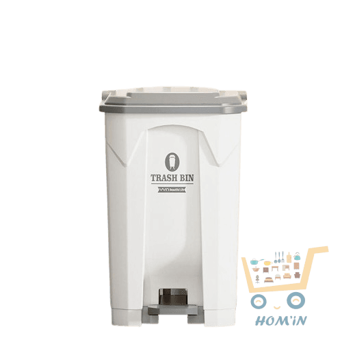 Poubelle à Pédale Design 50L – Hygiène et Esthétique pour Cuisine/Salle de Bain