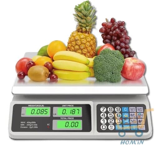 Balance Électronique Professionnelle 40kg – Calcul de Prix | Marché, Commerce, Fruits et Légumes