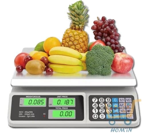Balance Électronique Professionnelle 40kg – Calcul de Prix | Marché, Commerce, Fruits et Légumes